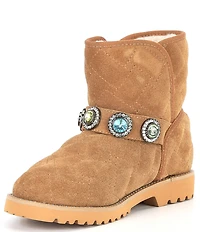 Kurt Geiger London Girls' Orson Suede Booties (Toddler)