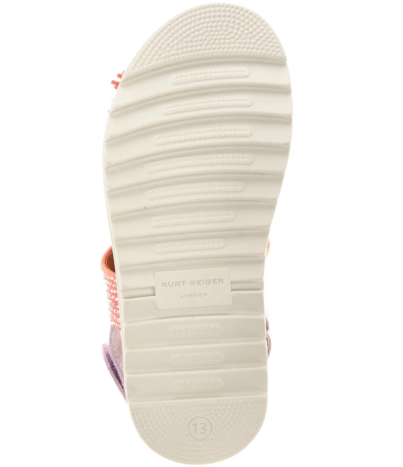 Kurt Geiger London Girls' Orson Triple Fringe Embellished Sandals (Toddler)