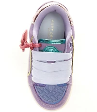 Kurt Geiger London Girls' Southbank Tag Logo Leather Ornamented Sneakers (Infant)
