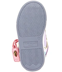 Kurt Geiger London Girls' Southbank Tag Logo Leather Ornamented Sneakers (Infant)