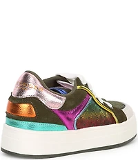 Kurt Geiger London Girls' Southbank Tag Suede Sneakers (Youth)