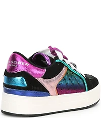 Kurt Geiger London Girls' Southbank Tag Suede Sneakers (Youth)