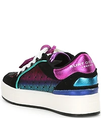 Kurt Geiger London Girls' Southbank Tag Suede Sneakers (Youth)