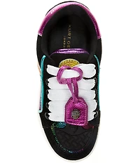 Kurt Geiger London Girls' Southbank Tag Suede Sneakers (Youth)