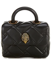 Kurt Geiger London Micro Kensington Quilted Puffy Handle Clutch