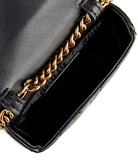 Kurt Geiger London Micro Kensington Quilted Puffy Handle Clutch