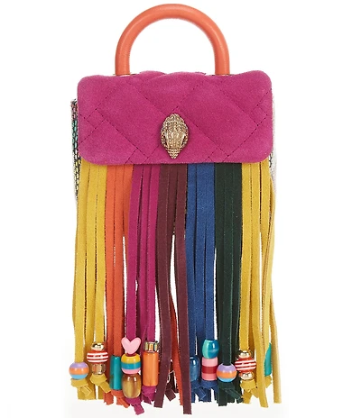 Kurt Geiger London Handle Micro Kensington Fringe Bag