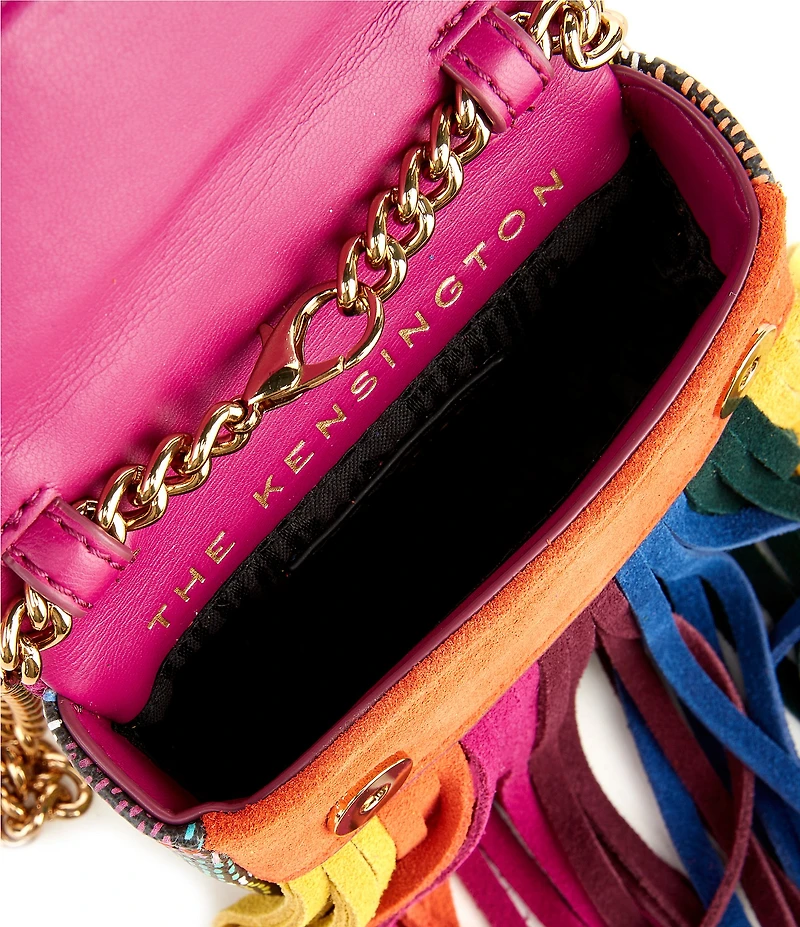 Kurt Geiger London Handle Micro Kensington Fringe Bag