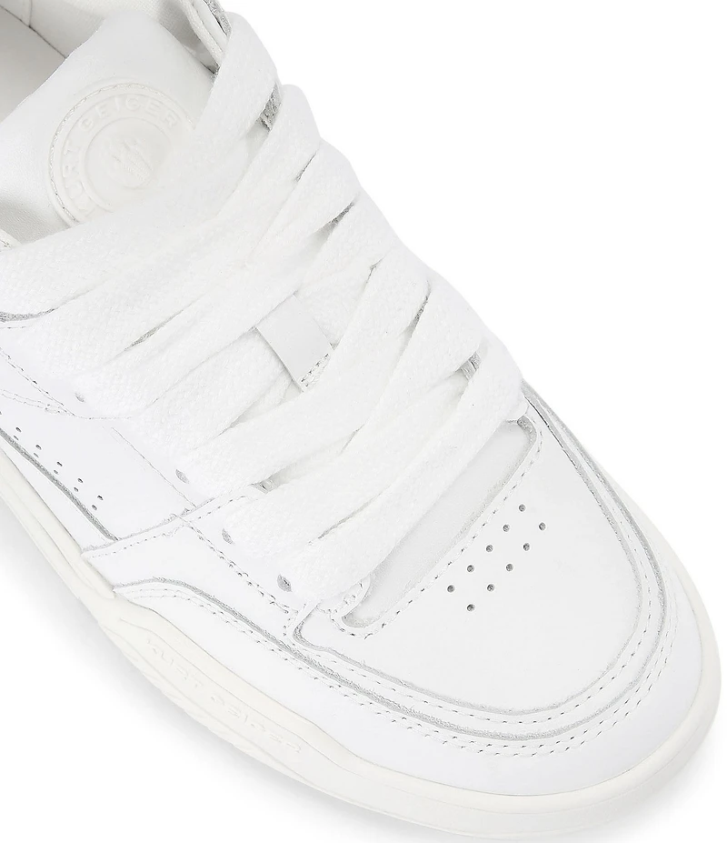 Kurt Geiger London Hatton Logo Leather Platform Sneakers