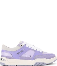 Kurt Geiger London Hatton Suede and Leather Logo Platform Sneakers