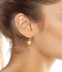 Kurt Geiger London Heart Crown Charm Mismatched Drop Earrings