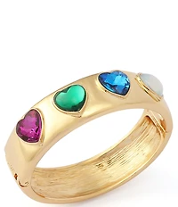 Kurt Geiger London Heart Stone Bangle Bracelet