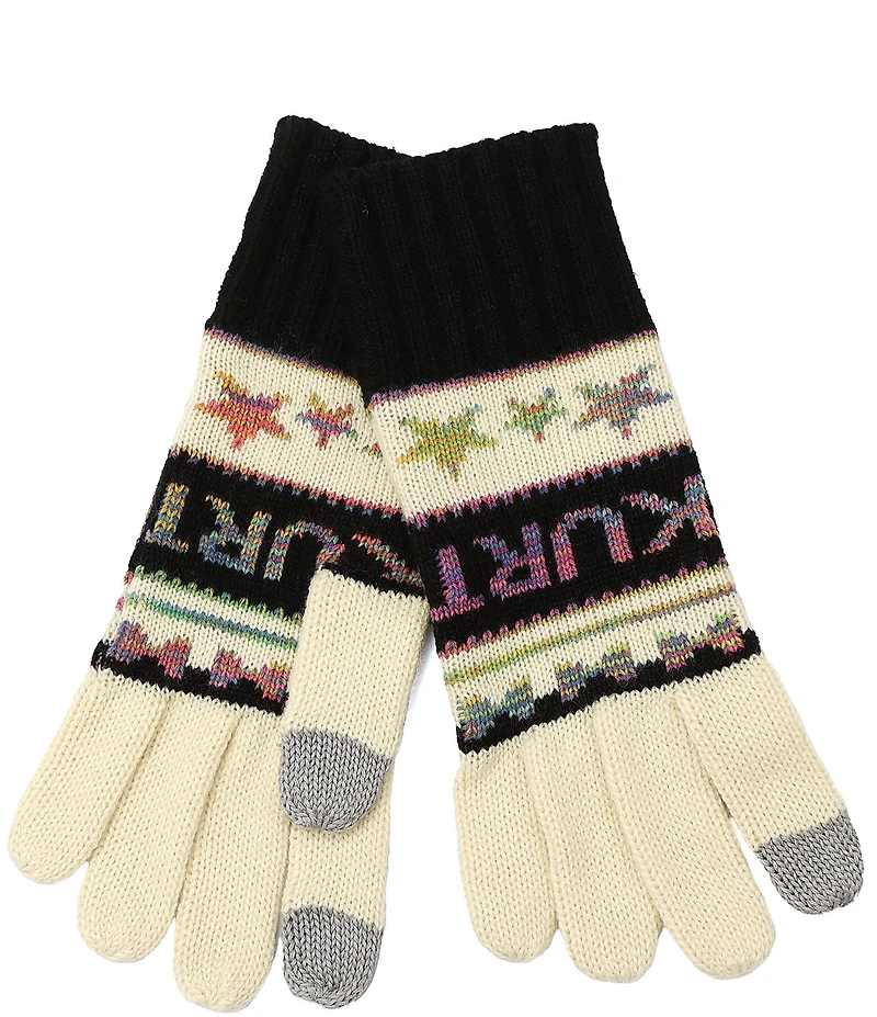 Kurt Geiger London Hearts Bows Stars Traditional Five Finger Gloves