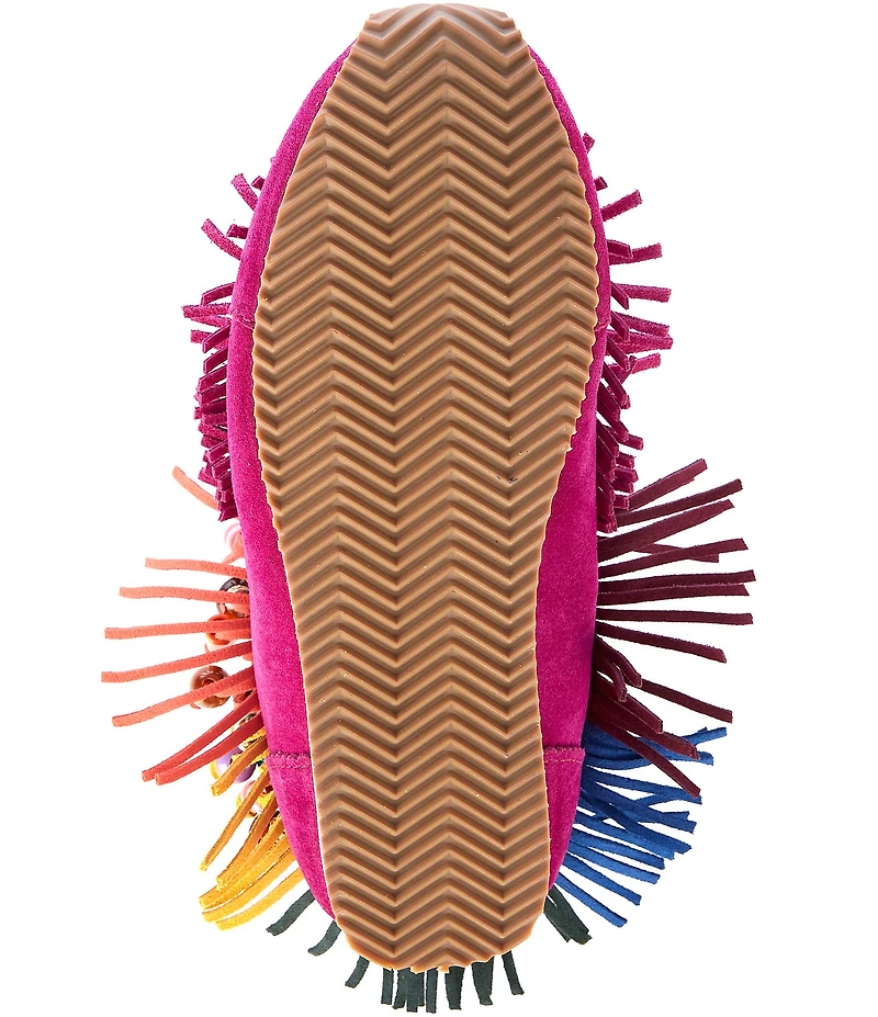 Kurt Geiger London Islington Suede Beaded Tassel Fringe Sneakers