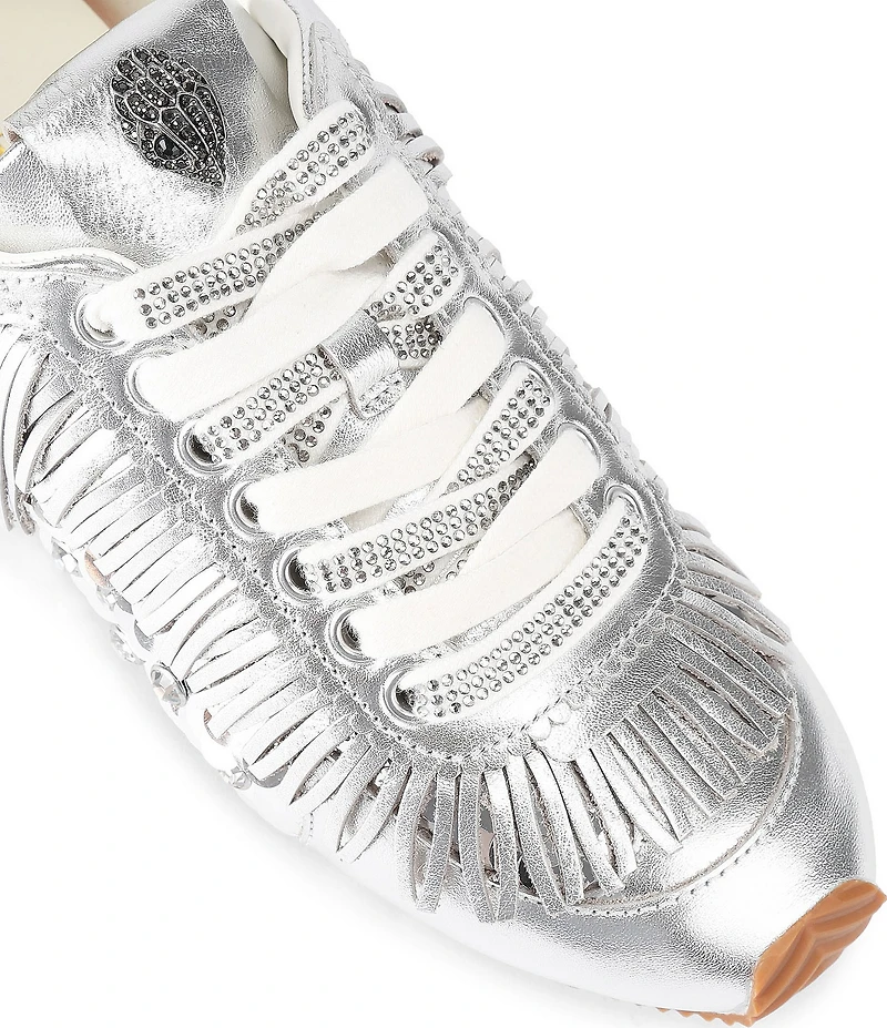 Kurt Geiger London Islington Fringe Metallic Sneakers