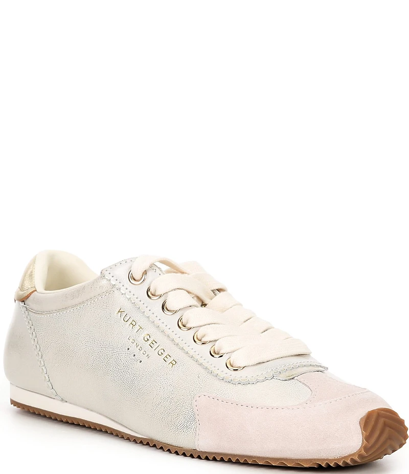 Kurt Geiger London Islington Leather Lace-Up Sneakers