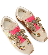 Kurt Geiger London Islington Sequin Embellished Bow Sneakers