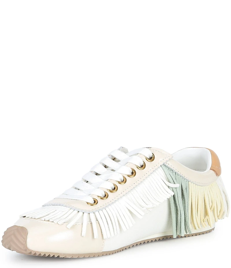 Kurt Geiger London Islington Suede Beaded Fringe Sneakers