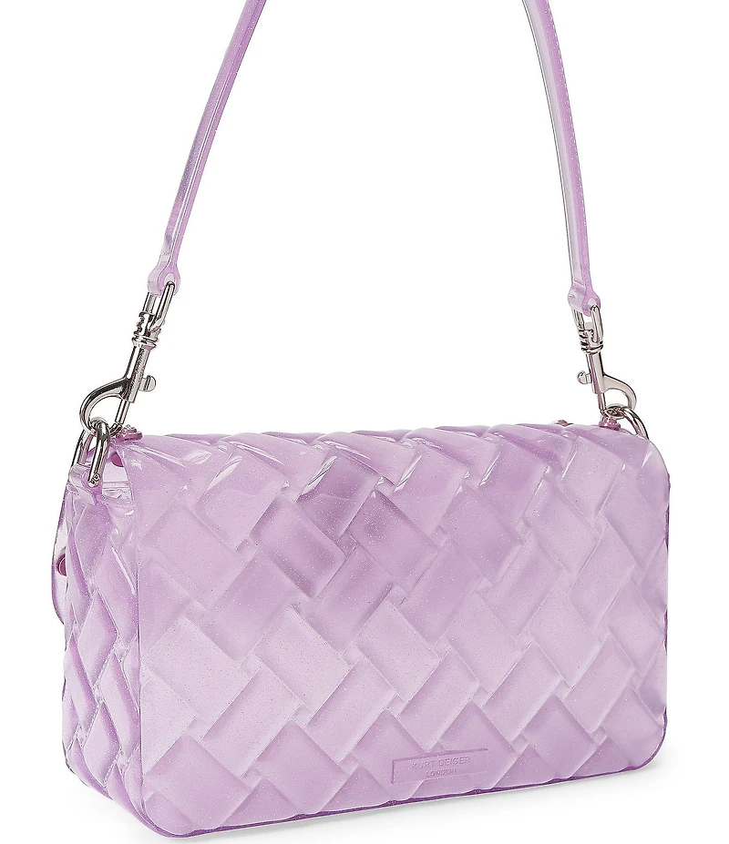 Kurt Geiger London Jelly Kensington Crystals Shoulder Crossbody Bag