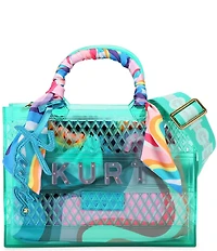 Kurt Geiger London Jelly Removeable Pouch Small Tote Bag