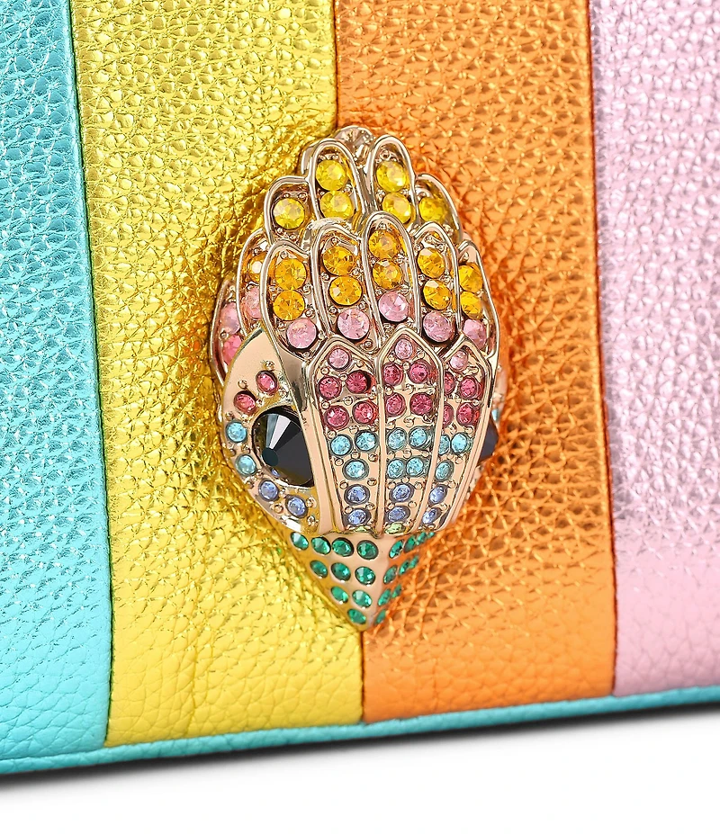 Kurt Geiger London Kensington Rainbow Three Pouch Crossbody Bag