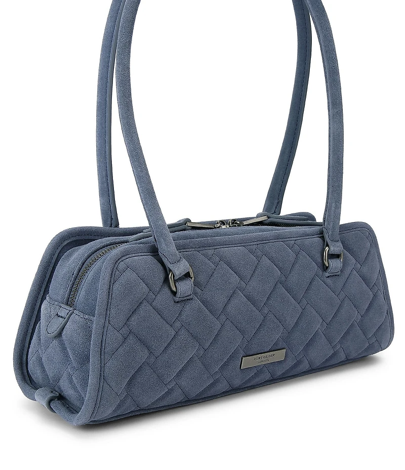 Kurt Geiger London Kensington Banger Suede Shoulder Bag