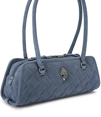Kurt Geiger London Kensington Banger Suede Shoulder Bag