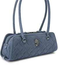 Kurt Geiger London Kensington Banger Suede Shoulder Bag