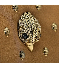 Kurt Geiger London Kensington Banger Suede Studed Shoulder Bag