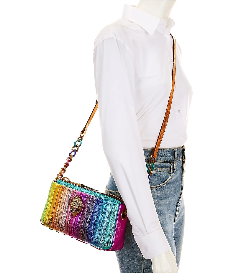 Kurt Geiger London Kensington Crossbody Rainbow Kurt Bag