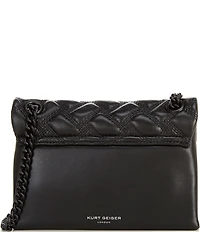 Kurt Geiger London Kensington Drench Quilted Mini Chain Crossbody Bag