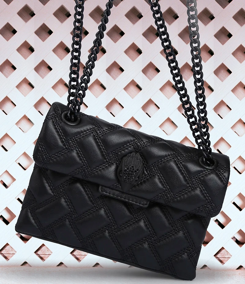 Kurt Geiger London Kensington Drench Quilted Mini Chain Crossbody Bag