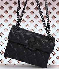 Kurt Geiger London Kensington Drench Quilted Mini Chain Crossbody Bag