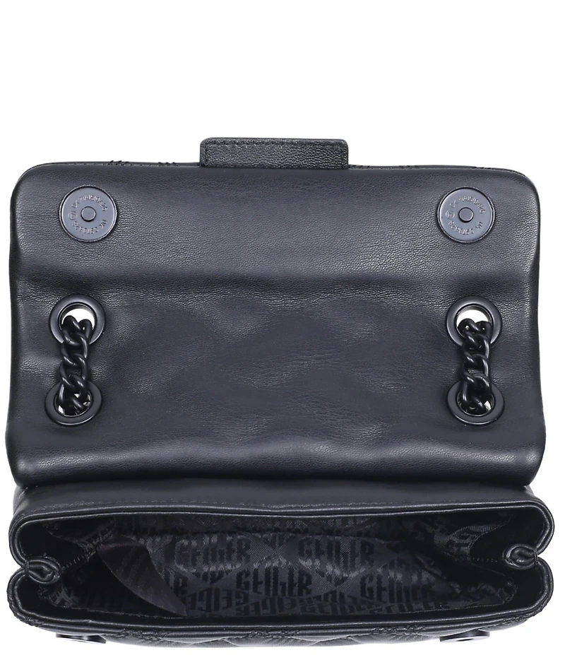 Kurt Geiger London Mini Kensington Drench Puffy Quilted Chain Crossbody Bag