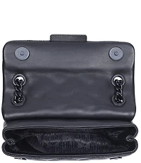 Kurt Geiger London Mini Kensington Drench Puffy Quilted Chain Crossbody Bag
