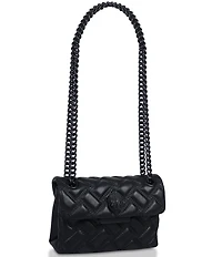 Kurt Geiger London Mini Kensington Drench Puffy Quilted Chain Crossbody Bag