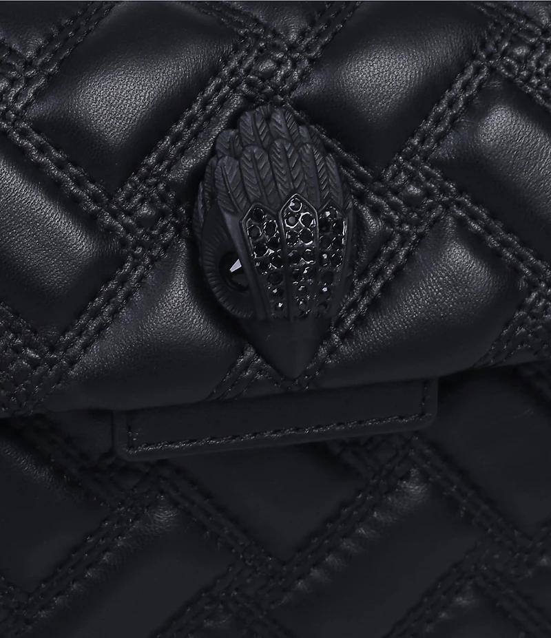 Kurt Geiger London Mini Kensington Drench Puffy Quilted Chain Crossbody Bag