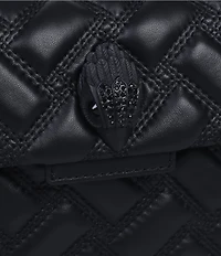 Kurt Geiger London Mini Kensington Drench Puffy Quilted Chain Crossbody Bag