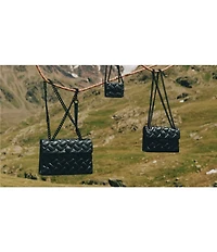 Kurt Geiger London Mini Kensington Drench Puffy Quilted Chain Crossbody Bag