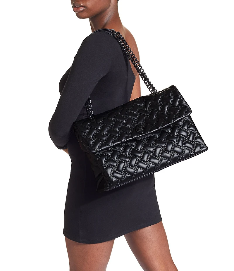 Kurt Geiger London Kensington Drench Quilted XXL Shoulder Bag