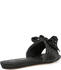 Kurt Geiger London Kensington Embellished Bow Slide Sandals