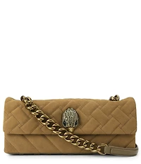 Kurt Geiger London Kensington E/W Suede Kurt Shoulder Bag