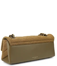 Kurt Geiger London Kensington E/W Suede Kurt Shoulder Bag