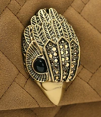 Kurt Geiger London Kensington E/W Suede Kurt Shoulder Bag