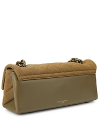 Kurt Geiger London Kensington Suede East-West Kurt Shoulder Bag