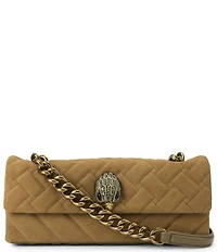 Kurt Geiger London Kensington Suede East-West Kurt Shoulder Bag