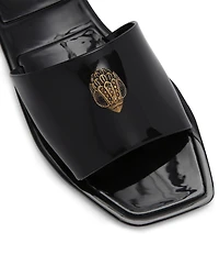 Kurt Geiger London Kensington Jelly Logo Ornament Slide Sandals