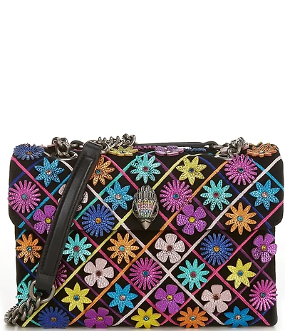 Kurt Geiger London Kensington Flowers Convertible Crossbody Bag