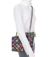 Kurt Geiger London Kensington Flowers Convertible Crossbody Bag