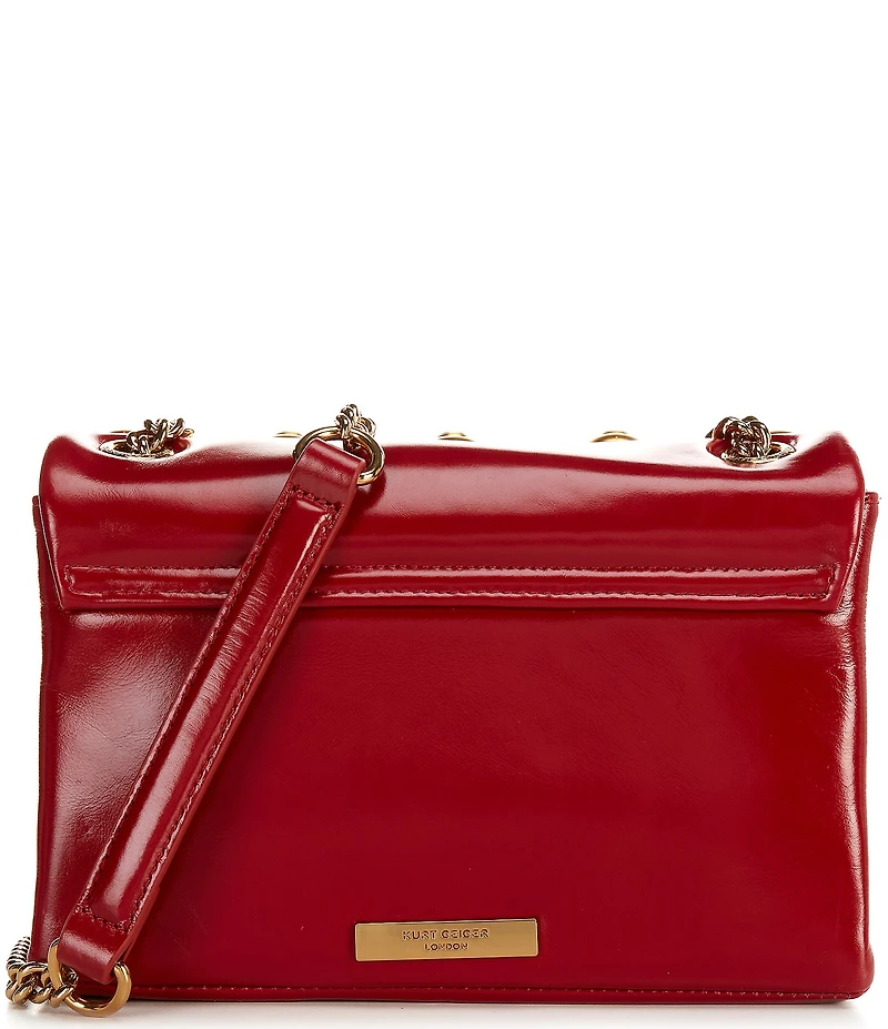 Kurt Geiger London Kensington Gem Studded Leather Shoulder Bag